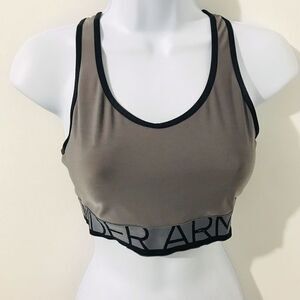 Under armor gray sports bra size M.     A397